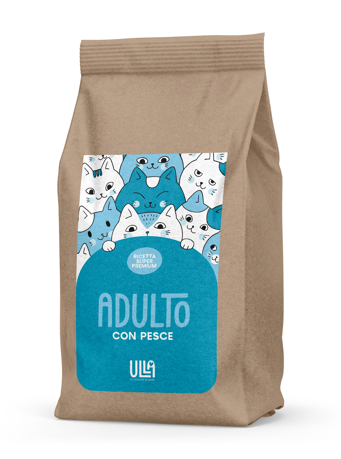 Adulto con pesce
