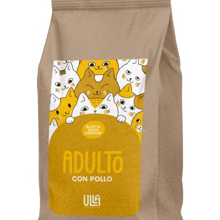 Adulto con pollo
