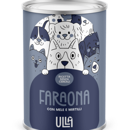 Faraona con mele e mirtilli 400g