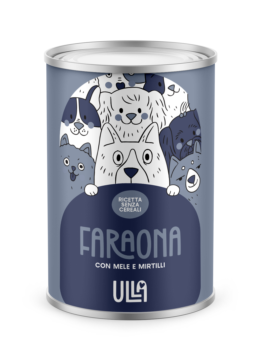 Faraona con mele e mirtilli 400g