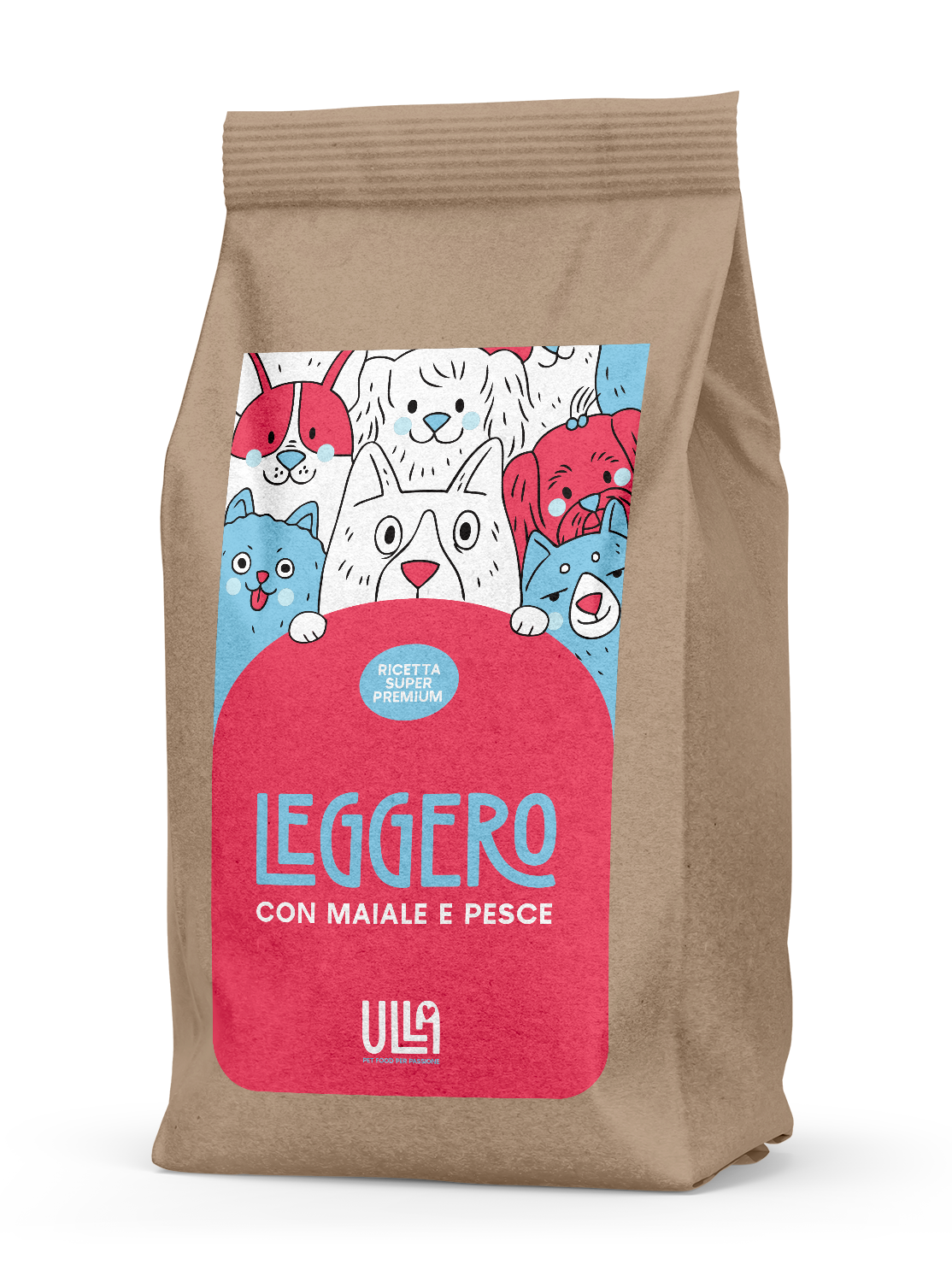 Leggero con maiale e pesce