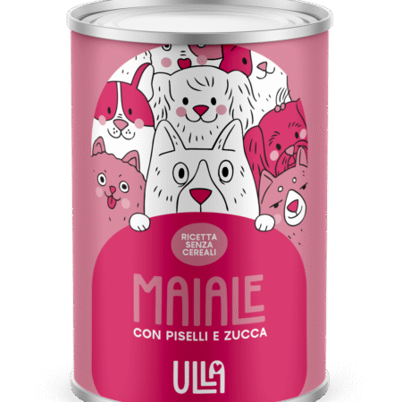 Maiale con piselli e zucca 400g