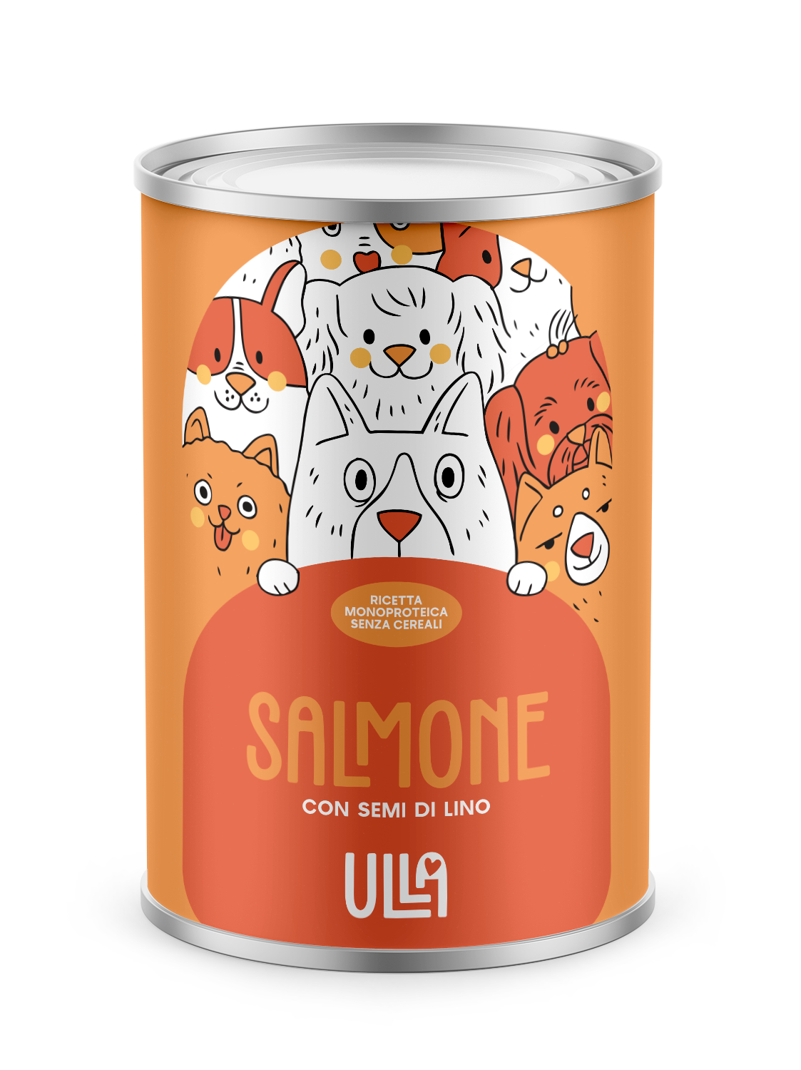 Salmone con semi di lino 400g