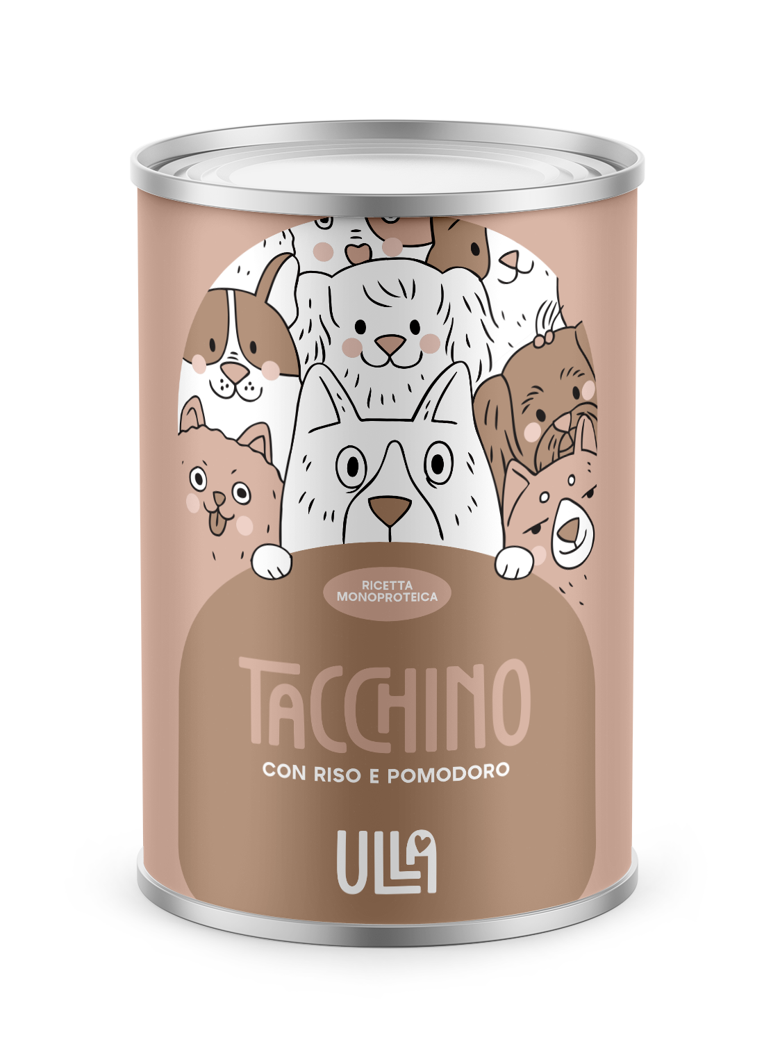 Tacchino con riso e pomodoro 400g